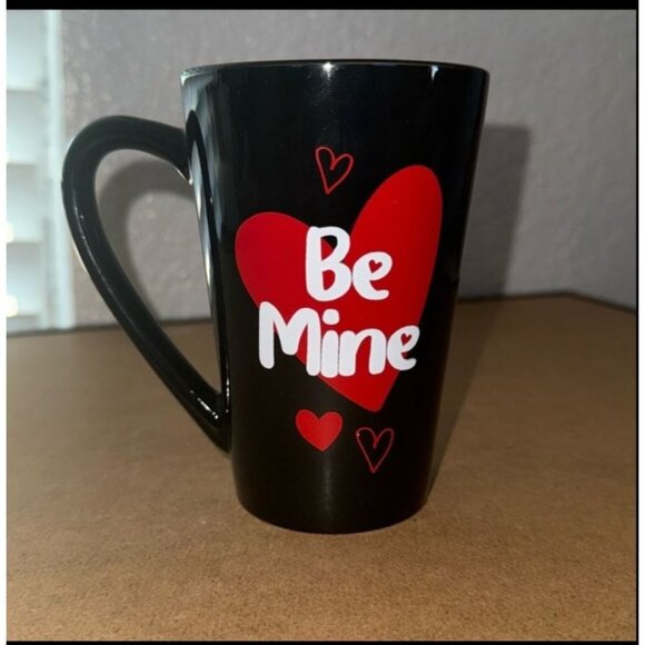 Valentines Day Ceramic Mug Set Of 3 Youre Magical & Be Mine Heart Pattern 12 - Picture 2 of 11